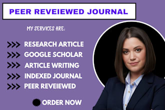 write and publish your research article in peer review indexed journal