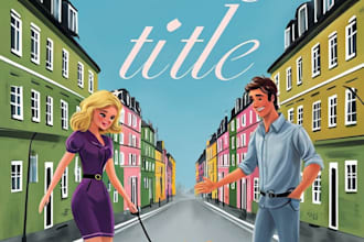 design an aesthetic book cover for you