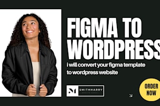 figma to elementor, psd to wordpress, figma design website redesign elementor