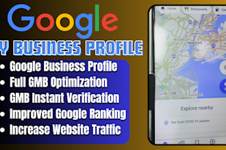 optimize setup google my business profile listings for local gmb SEO rankings