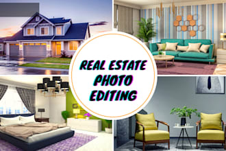 edit and design real estate photos professionally
