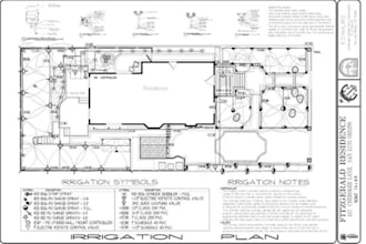 design irrigation system swimming pool plumbing heating system hvac for permit