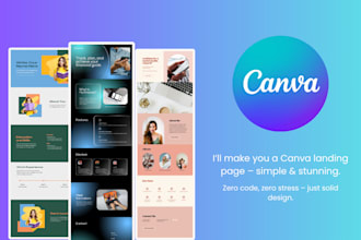 create amazing and beautiful websites using canva