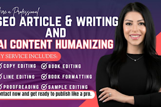 write SEO travel blog posts and lifestyle articles, humanize ai website content
