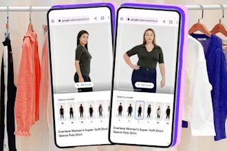 develop augmented reality app, virtual try on cloth, body scanning app, webar