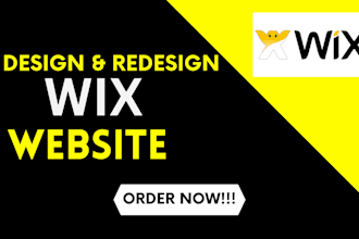 design wix business website, wix online store, wix ecommerce, wix speed up