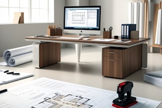 draw stamp architectural floor plan engineering map architecture city permit
