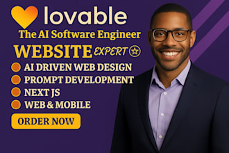 create a lovable ai website for your personal brand or business
