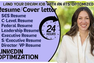 craft a federal resume writing, government and executive CV