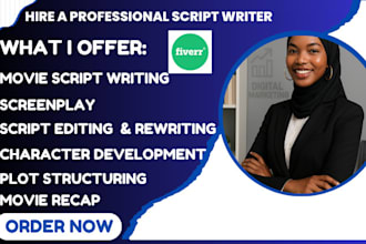 write true crime, podcast youtube, and video scripts professionally