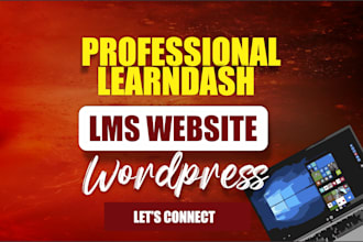 develop wordpress lms website and learndash lms