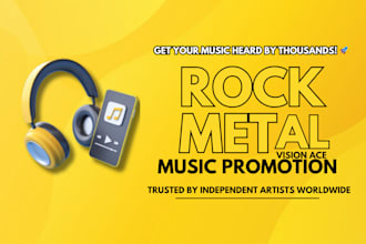 pitch your heavy rock metal music promotion to active metal playlist curators