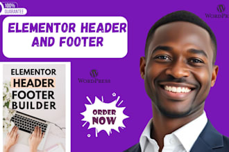 fix elementor header, footer, and widget issues in your wordpress site