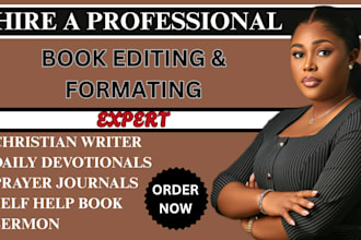 edit format design christian ebook, journal prayer book, daily devotion, KDP