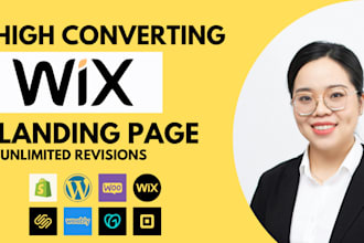 do wix landing page wix website design wix redesign wix