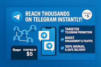 send mass dms on discord, facebook, telegram, and instagram for promotion