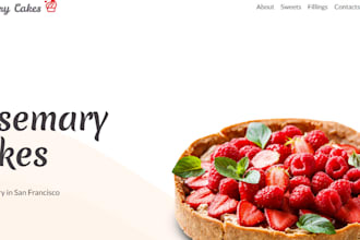 design shopify chocolate website, candy, grocery shopify website bakery store