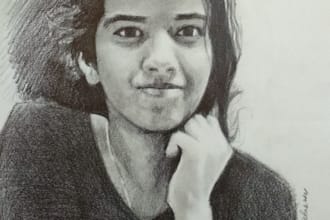 create a custom portraits in digital style and all handmade mediums