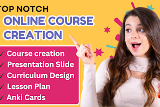 do online course creation, course upload and SEO on kajabi, thinkific, udemy