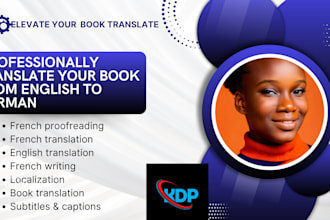 professionally translate your book from english to german