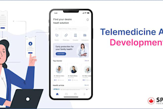 develop a secure and user friendly telemedicine app