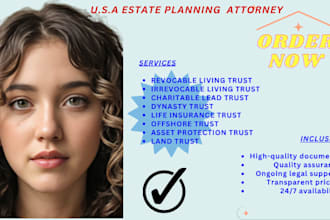 draft a foundation trust philanthropy legacy planning