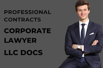 create professional contracts corporate lawyer llc docs