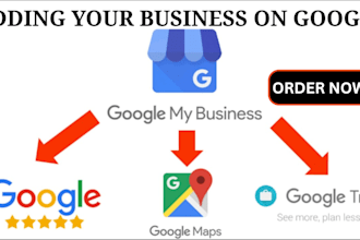 add and verify your business on google maps and optimize gmb list