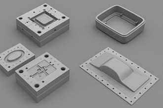 design 3d silicone mold 3d injection mold 3d plastic mold for 3d print