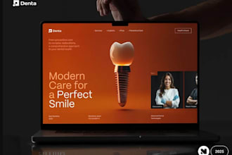 design medical, home care, healthcare, dental clinic, therapy website