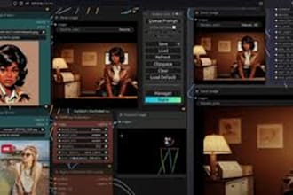 create realistic ai influencer images using flux lora with comfyui workflow