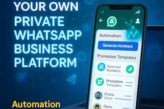 build your own private whatsapp business app with custom features