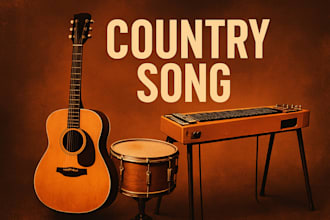 be your songwriter country singer rock custom pop acoustic guitar female vocal