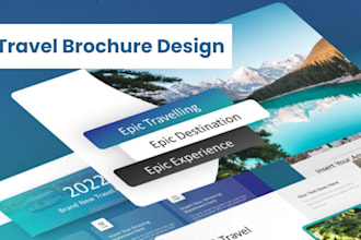 design eye catching travel itineraries or event invitations for you in 24hrs