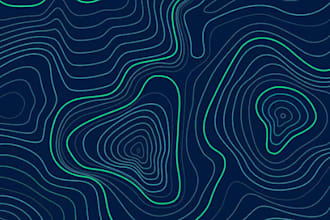 make topographic survey, land surveying map, contours map, from point topo data