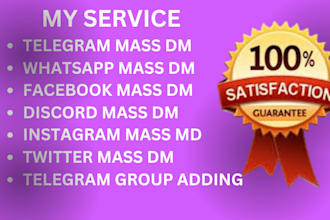 superfast organic mass dm, instagram mass dm, facebook ads, whatsapp mass dm