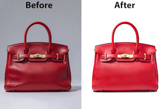 professionally edit and retouch product photos in photoshop