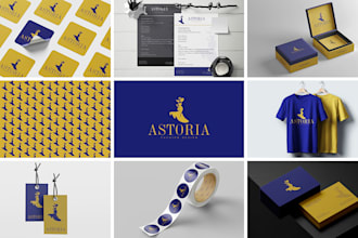 design a professional logo and complete visual identity for your brand