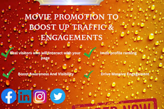promote your imdb movie with rating