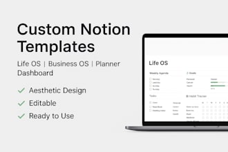 create personalized notion templates for any need