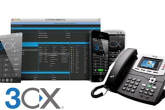 install setup 3cx voip asterisk sip trunk for inbound and outbound