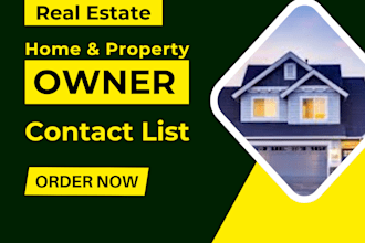 provide real estate homeowner list and solar leads USA