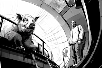 write an original science fiction story novel