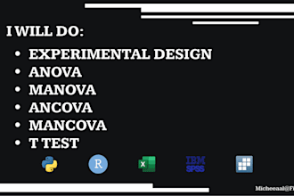 do data analysis using r, python, spss, stata, excel