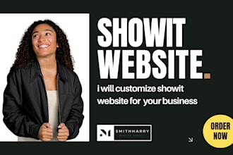 customize showit website, showit template design showit website integration