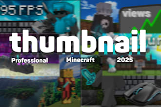 make thumbnails for youtube minecraft