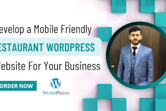 build a responsive website for your café, bar, or restaurant