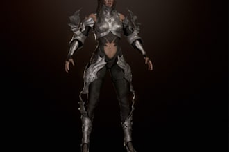 3d game character, genesis 8 9 model, 3d retopology, daz nsfw character,3d amour