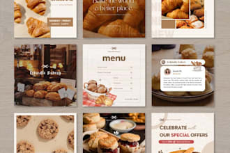 create food templates using canva
