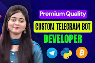 create custom telegram bot for you